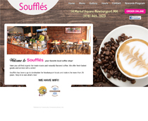 coffee shop in newburyport web design