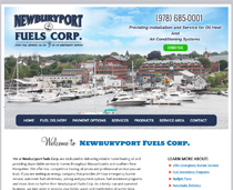 newburyport fuels web design